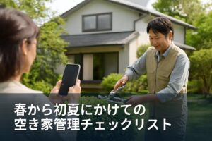 春～初夏の空き家管理チェックリスト（遠方オーナー向け）