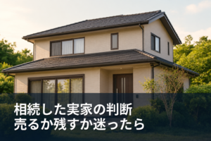 宮崎県で相続した実家は売る？残す？判断の手順と確認ポイント